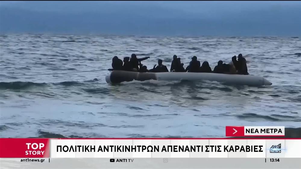 Μεταναστευτικό: Πολιτική αντικινήτρων απέναντι στις καραβιές